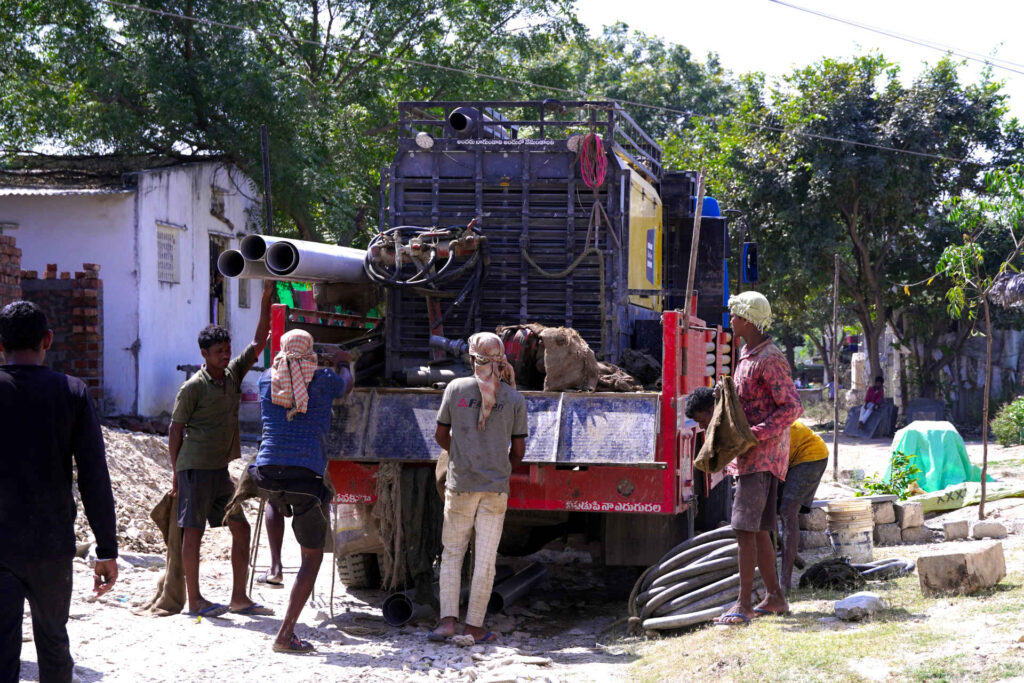 Clean-Water-Borewell-Rig-Truck